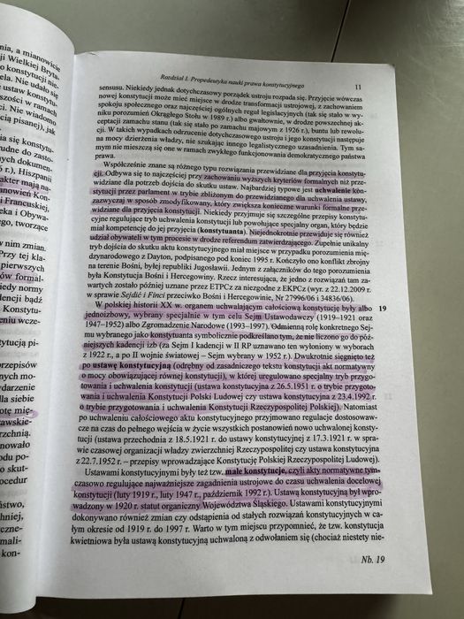 Prawo konstytucyjne współczesnej Polski