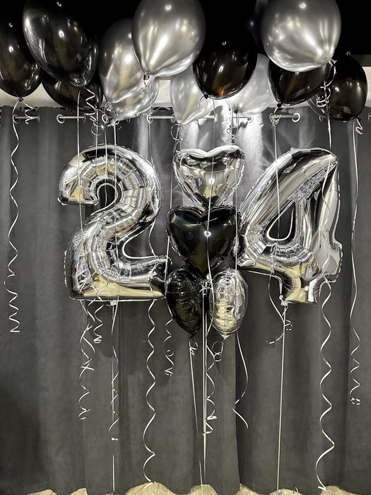 Повітряні гелієві кульки кулі воздушные гелиевые шары шарики славянск