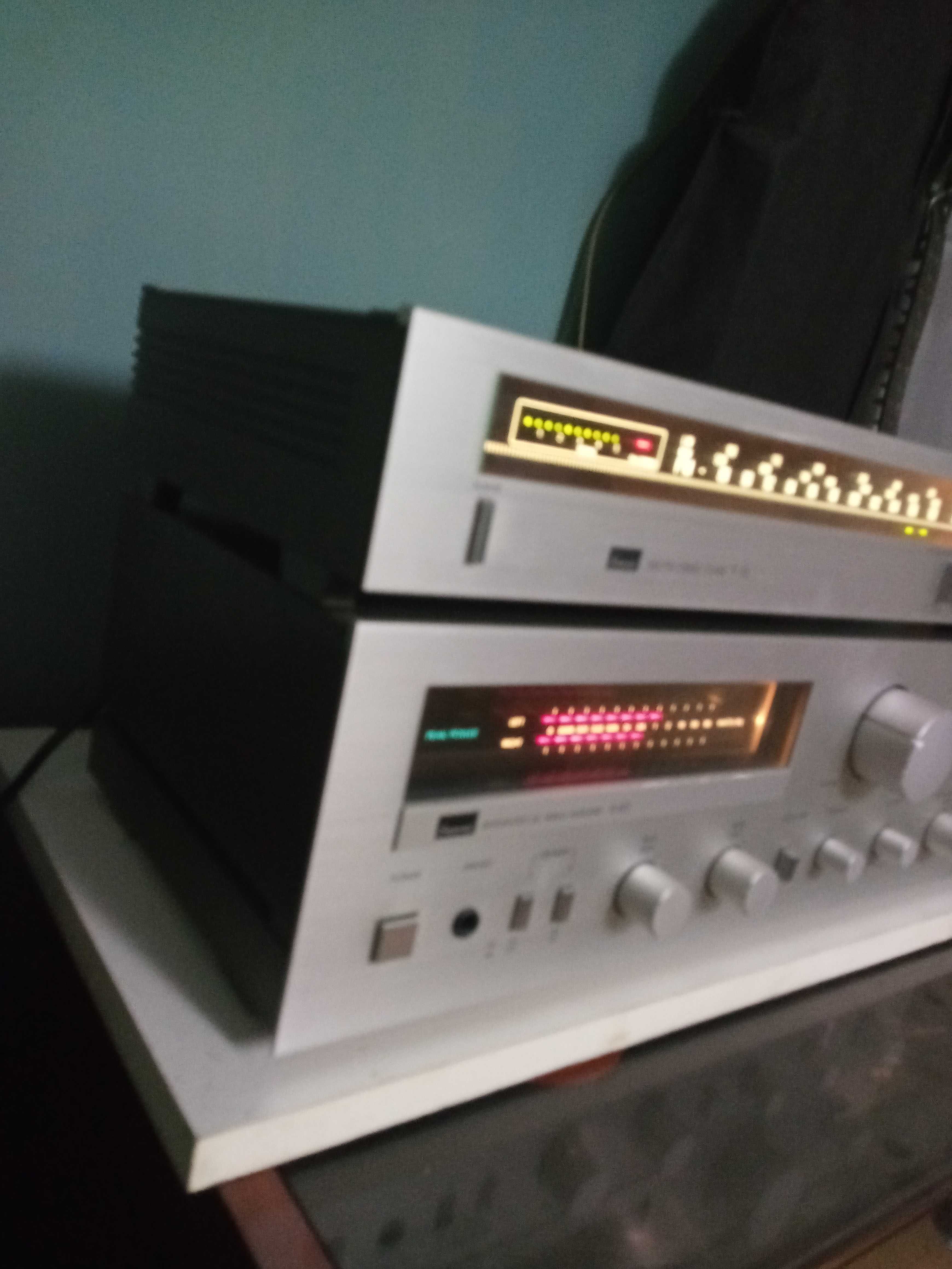 Zestaw sansui wzmacniacz tuner deck +kolumny sansui