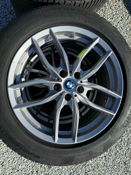 Koła zimowe 225/60r18 rok23 bmw x3 continental wintercontact ts86s ssr
