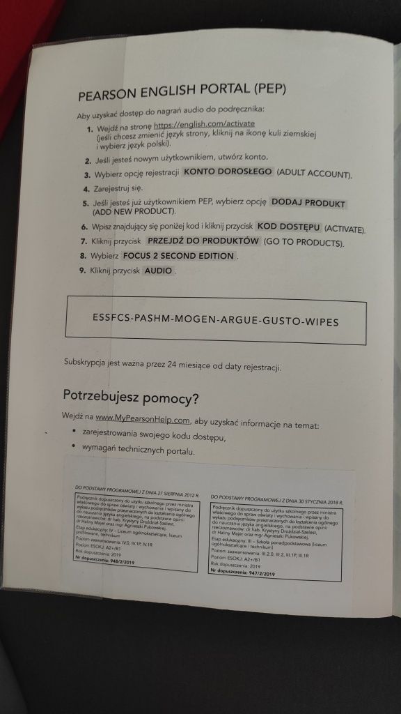 Secon Edition Focus 2 A2+/B1
