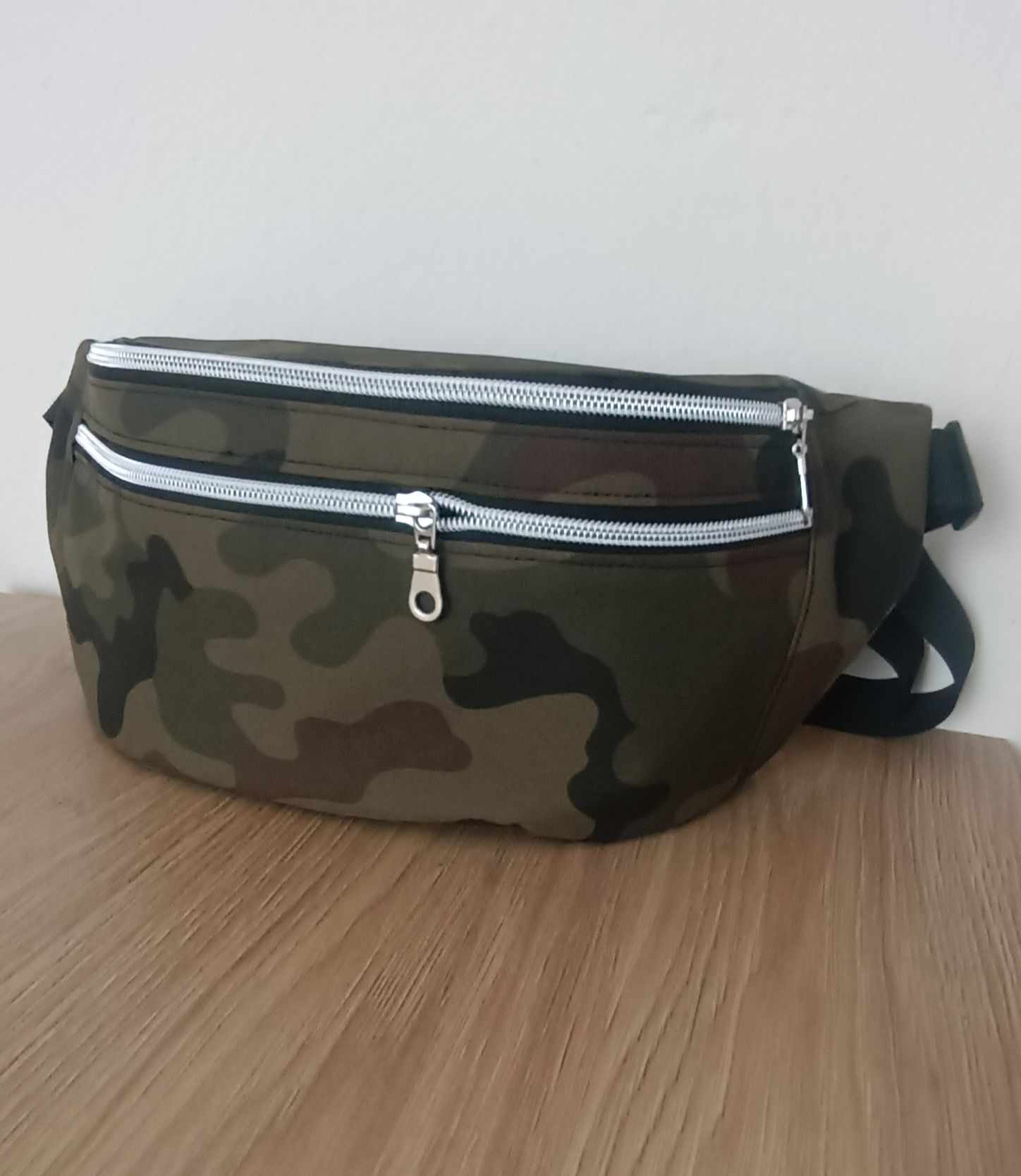 Męska nerka saszetka moro handmade