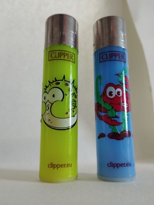 Clipper - zapalniczki - zwierzęta morskie