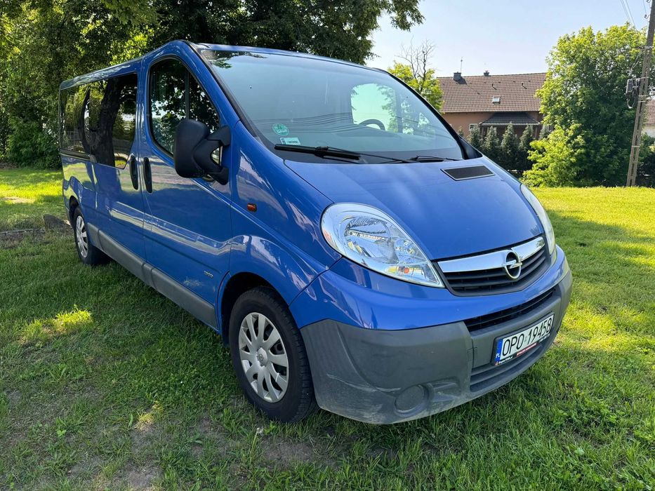 Opel Vivaro 9 osobowy long 2.0 115KM , 2xklima, 2xogrzewanie nawiewy