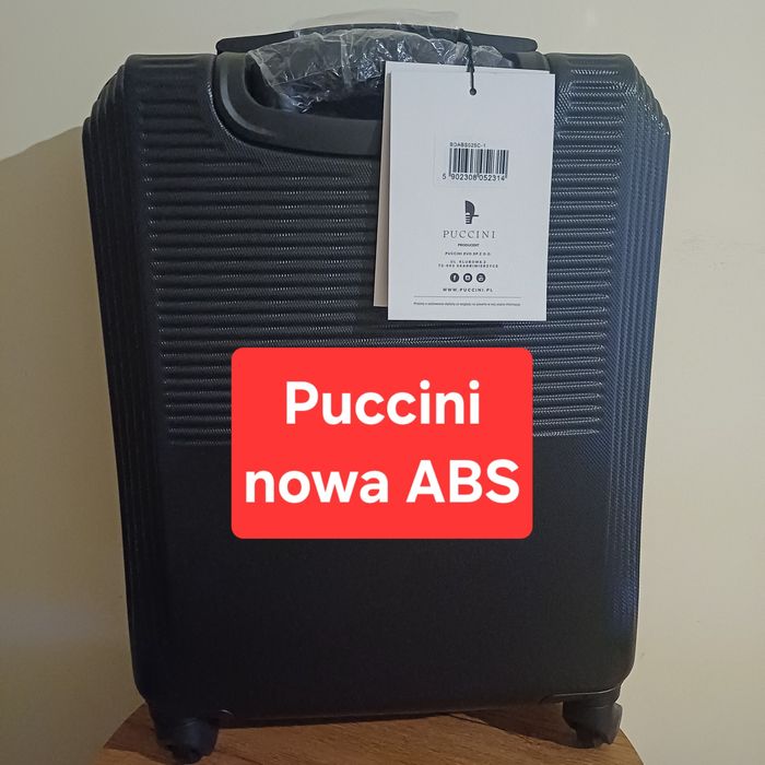 Walizka kabinowa Puccini Nowa ABS