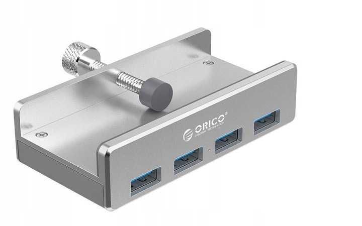 ORICO HUB USB-C do 4x USB 3.0 aluminiowy z uchwytem