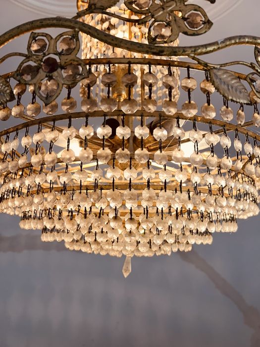 Lustre cristal vintage