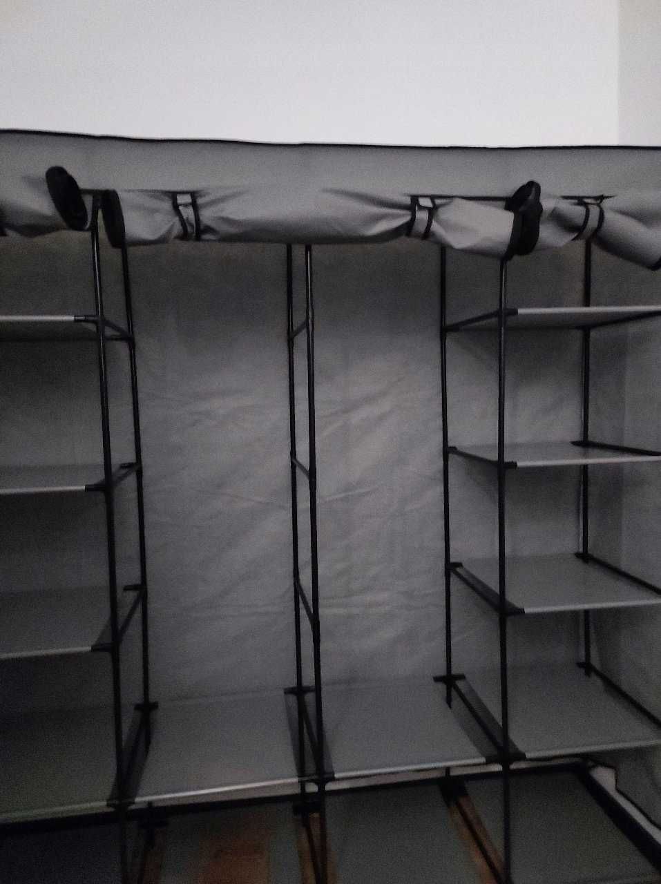 NOWA Szafa Materiałowa Tekstylna XXL Składana Garderoba Ubrania