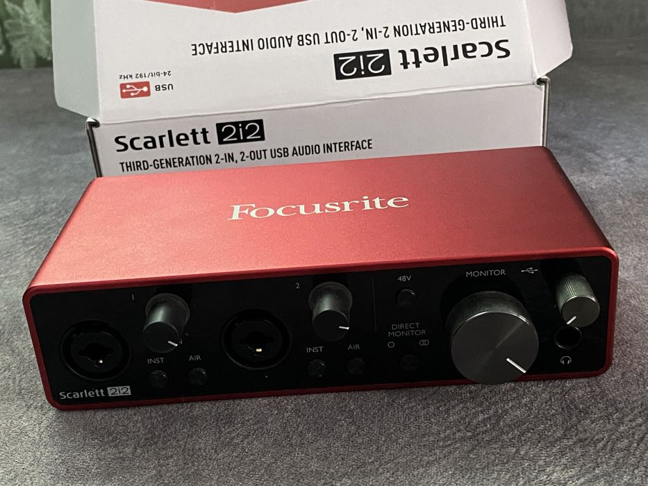 Focusrite Scarlet 2i2 3rd Gen