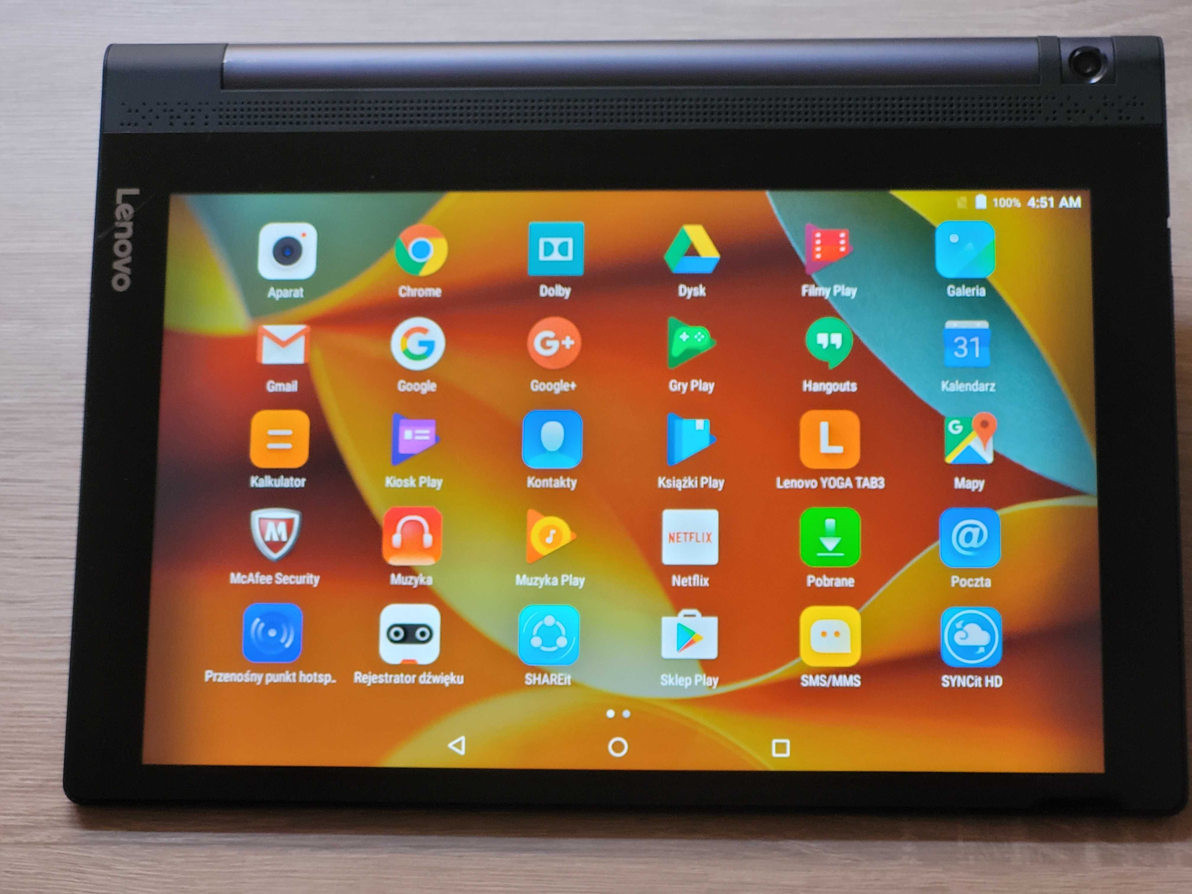 Tablet Lenovo Yoga  YT3-X50L LTE Sim QuadCor 1/16Gb