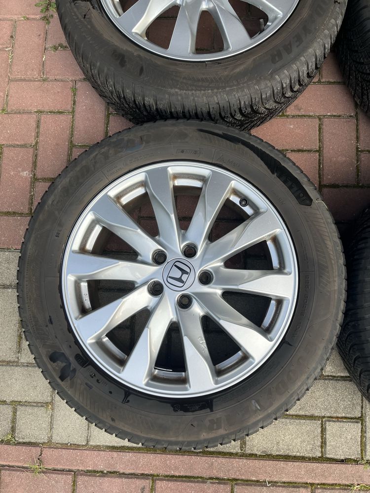Kola alufelgi Honda CR-V opony caloroczne Goodyear 5x114,3 225/60r18