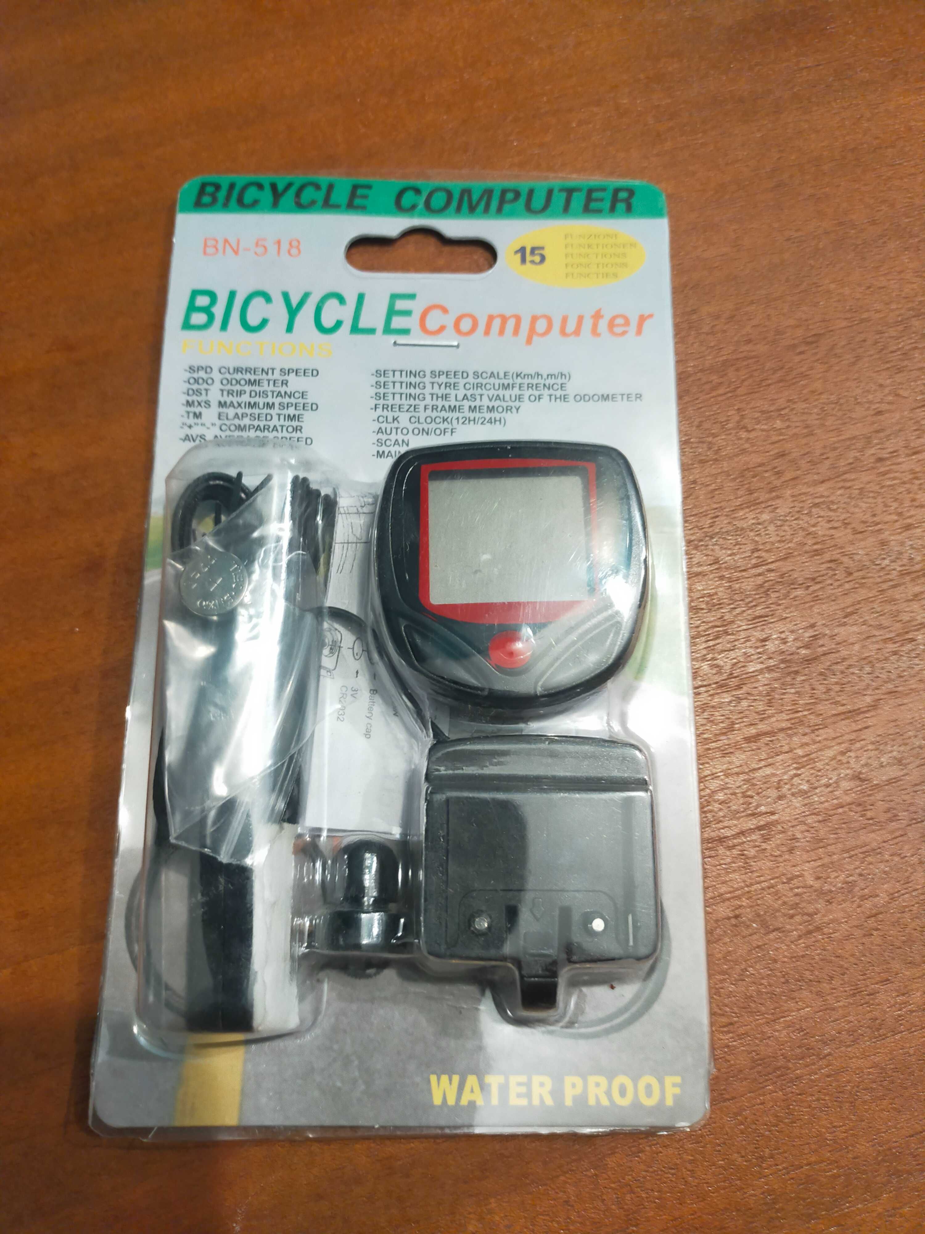 Komputer licznik rowerowy - prędkościomierz
