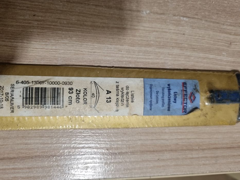 Listwy wykończeniowe, 8 sztuk, różne rodzaje komplet 30