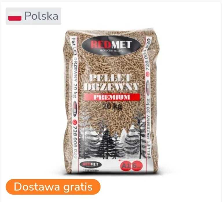 Producent - Pellet A1, 6mm,  Enplus PL320, 1000 kg  - Transport GRATIS