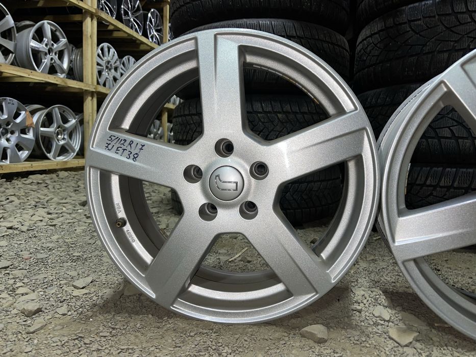 Титани ідеальні 5/112 R17 7J ET38 без ремонтів 4шт