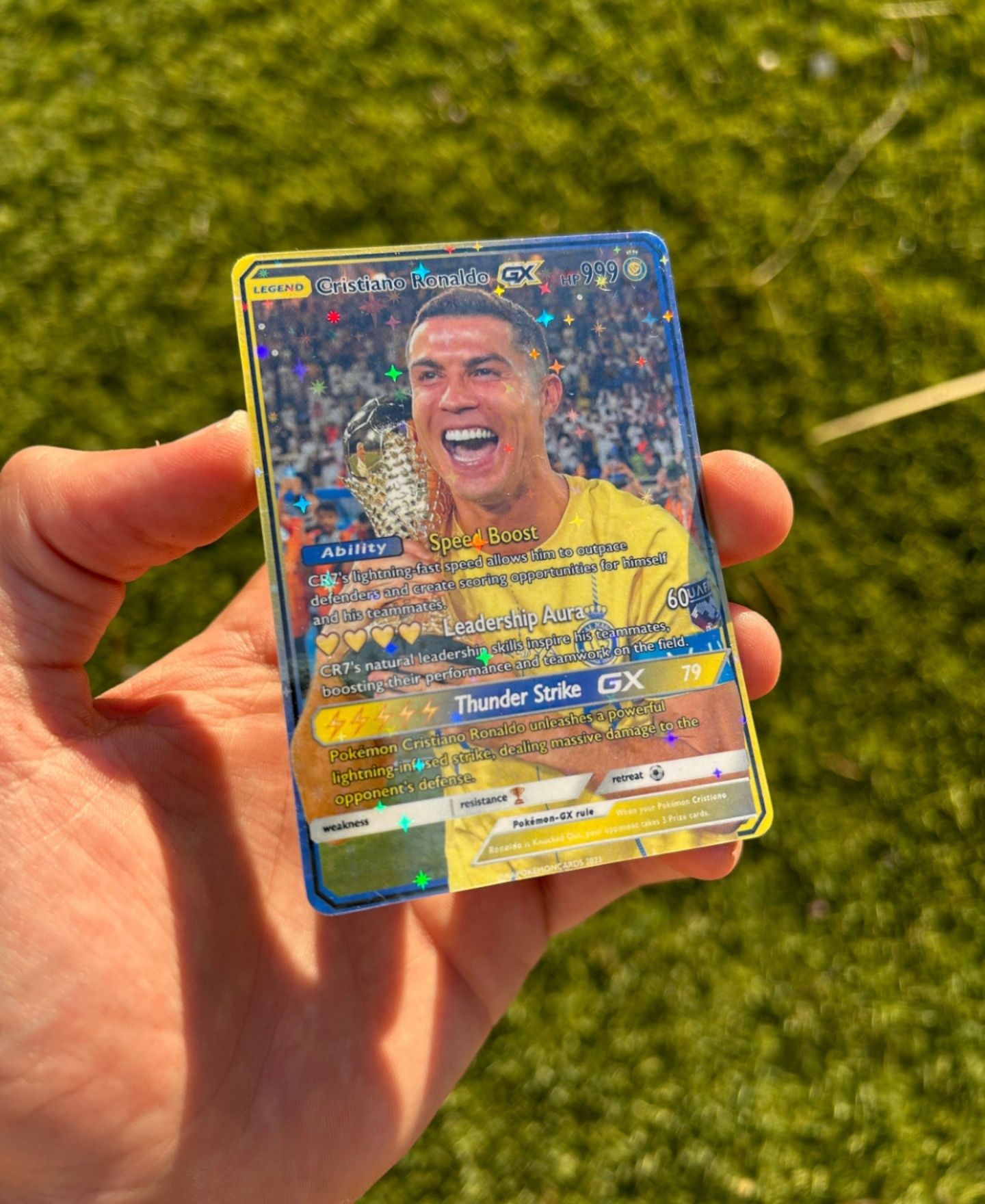 Carta Pokémon do Ronaldo