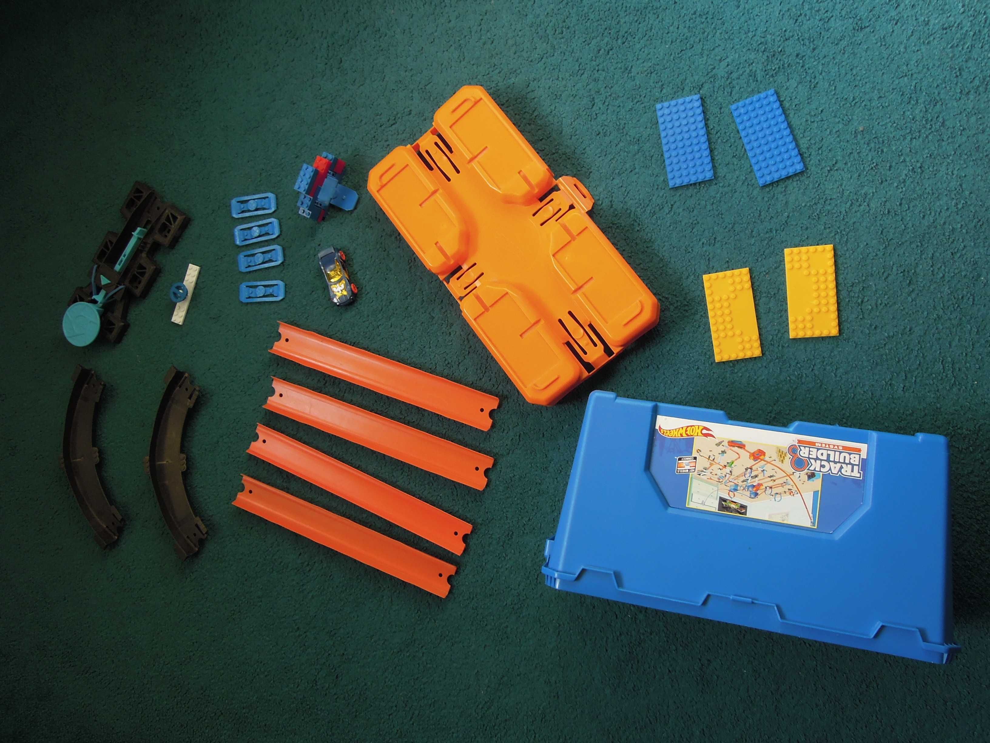 Hot Wheels Track Builder Zestaw Startowy Skrzynka