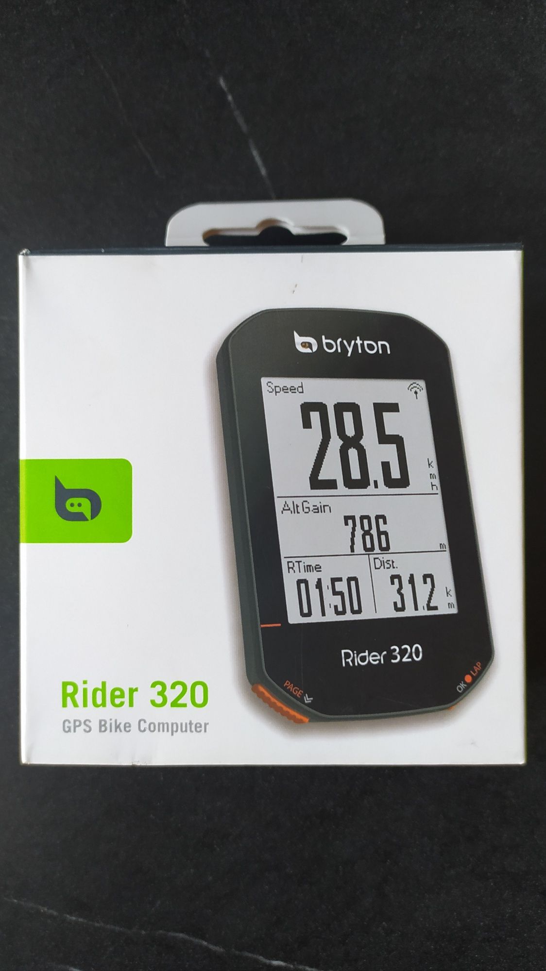 Licznik rowerowy GPS Bryton Rider 320E