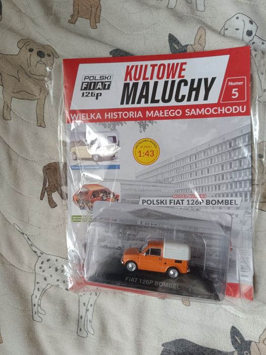 Fiat 126p bombel Kultowe maluchy 1:43