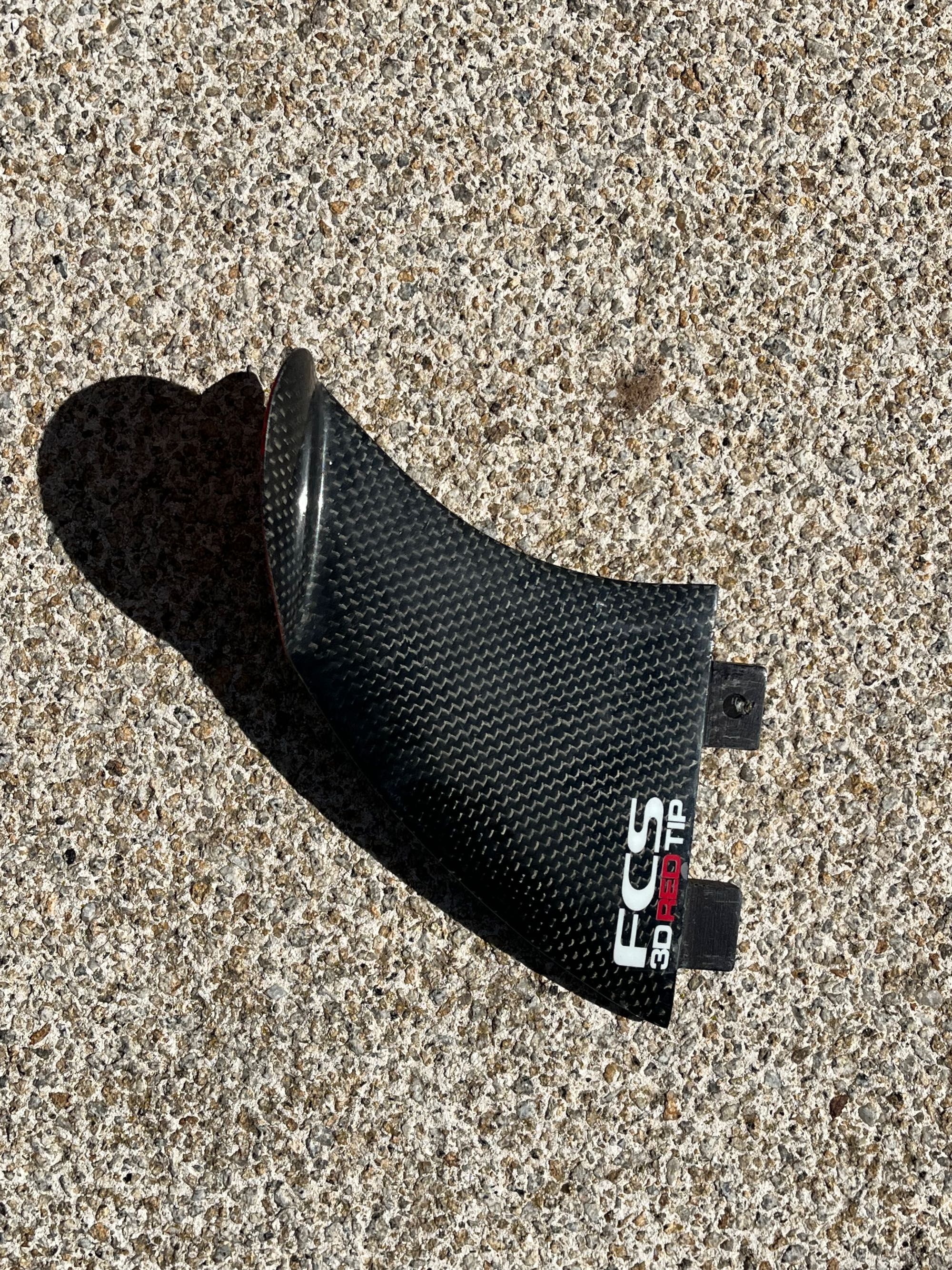 FCS 3D Red Tip Carbon