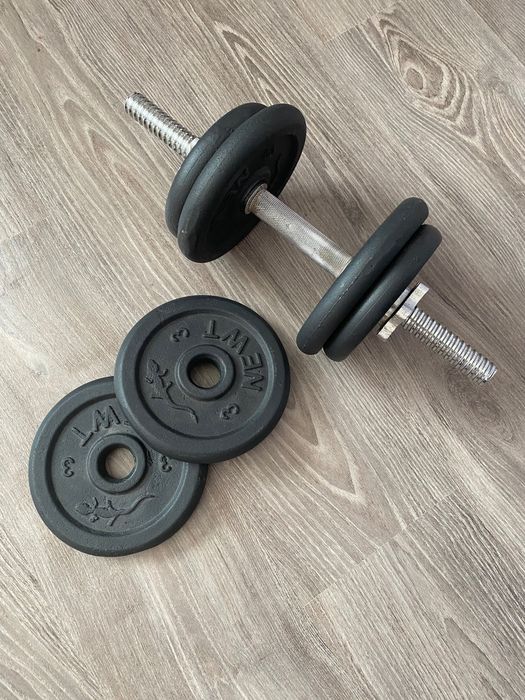 Гантель складальна сталева Newt 16кг