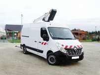 Renault master  Renault Master 2.3 CDTi 125 PS PODNOŚNIK Koszowy ZWYŻKA VERSALIFT