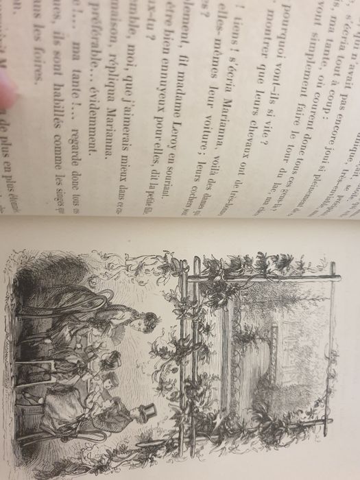 Precioso antigo Livro francês "le Paris des enfants"  de 1869
