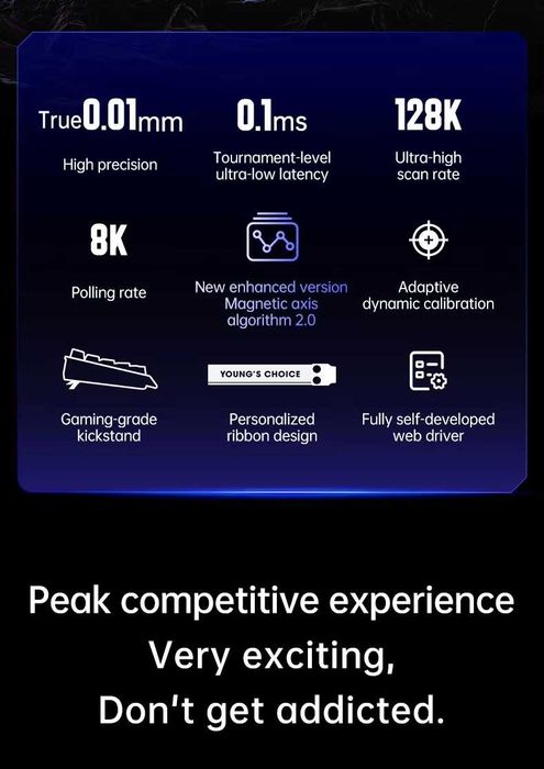 ‼️ NEW ‼️ Магнітна клавіатура MCHOSE Ace68 E-sports version 8K/128K