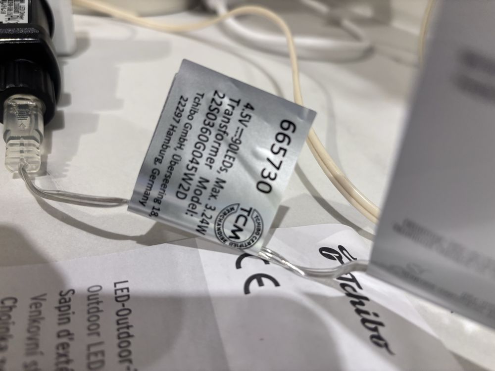 Choinka led wysoka 45 zewnętrzna święta IP 44
