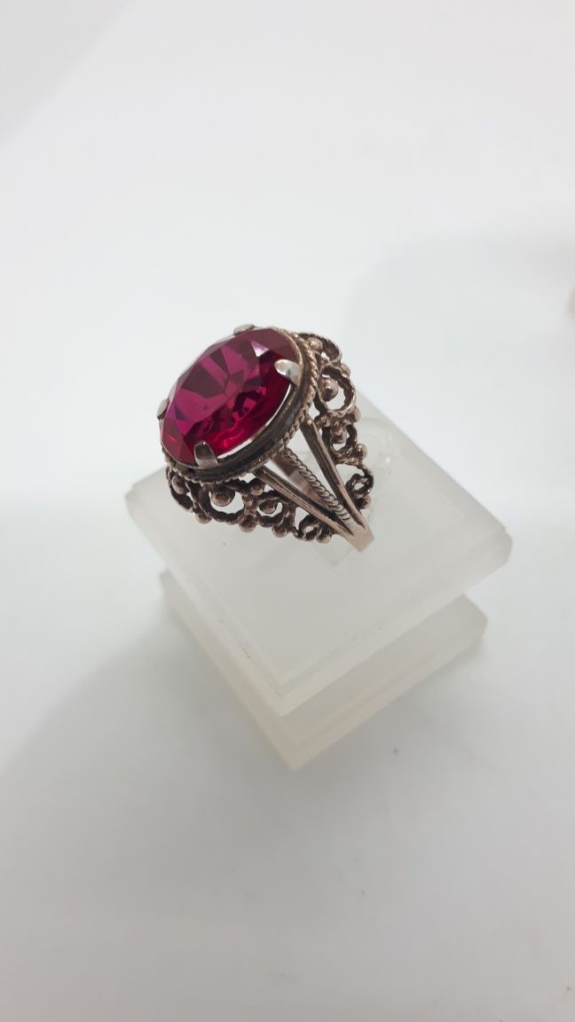Кольца серебро в позолоте 875пр.
