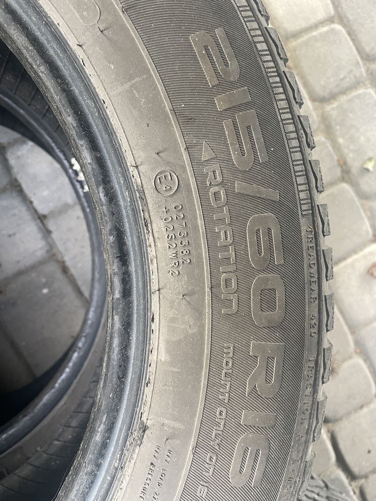 Opony zimowe 215/60 R16 99H XL- Nokian WR D4 (4 sztuki)