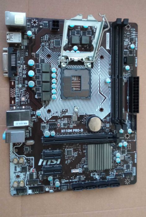 Материнська плата MSI H110M PRO-D (s1151, Intel H110)