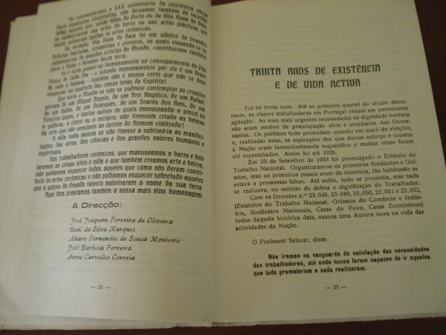 Raro Livro 30 anos actividade corporativa 1967