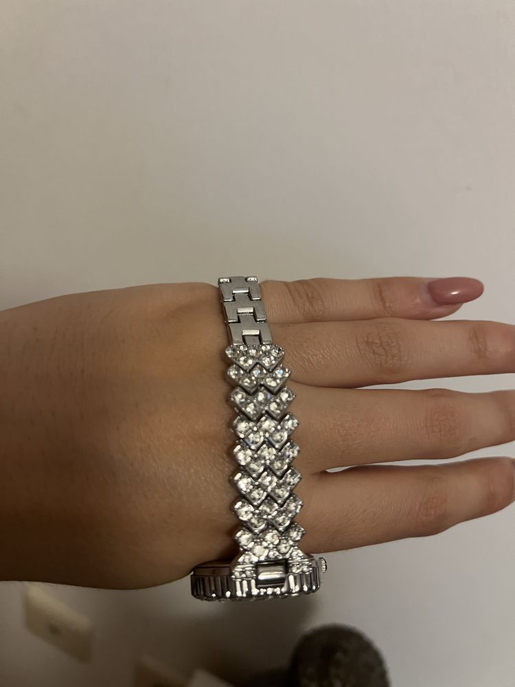 Conjunto pulseira e relógio