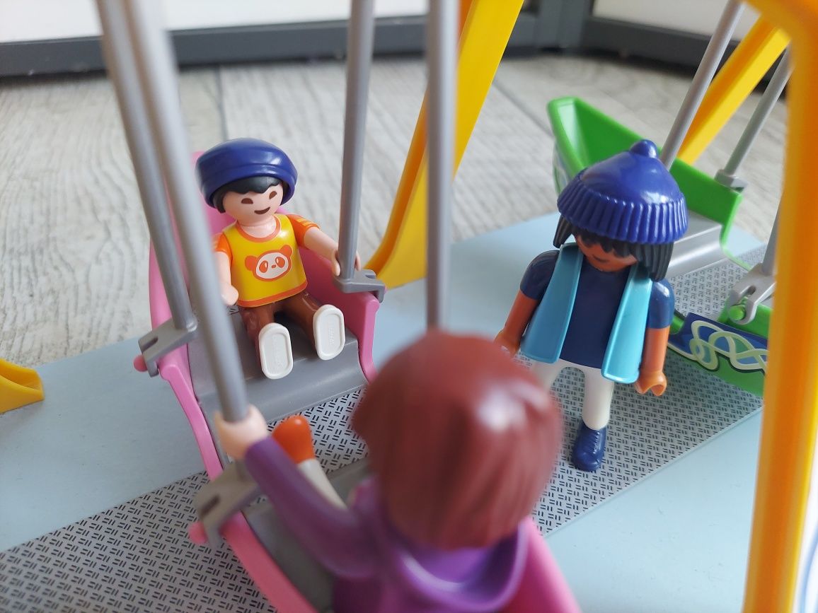 Playmobil 5553 huśtawki łódka wesołe miasteczko bujawka plac zabaw