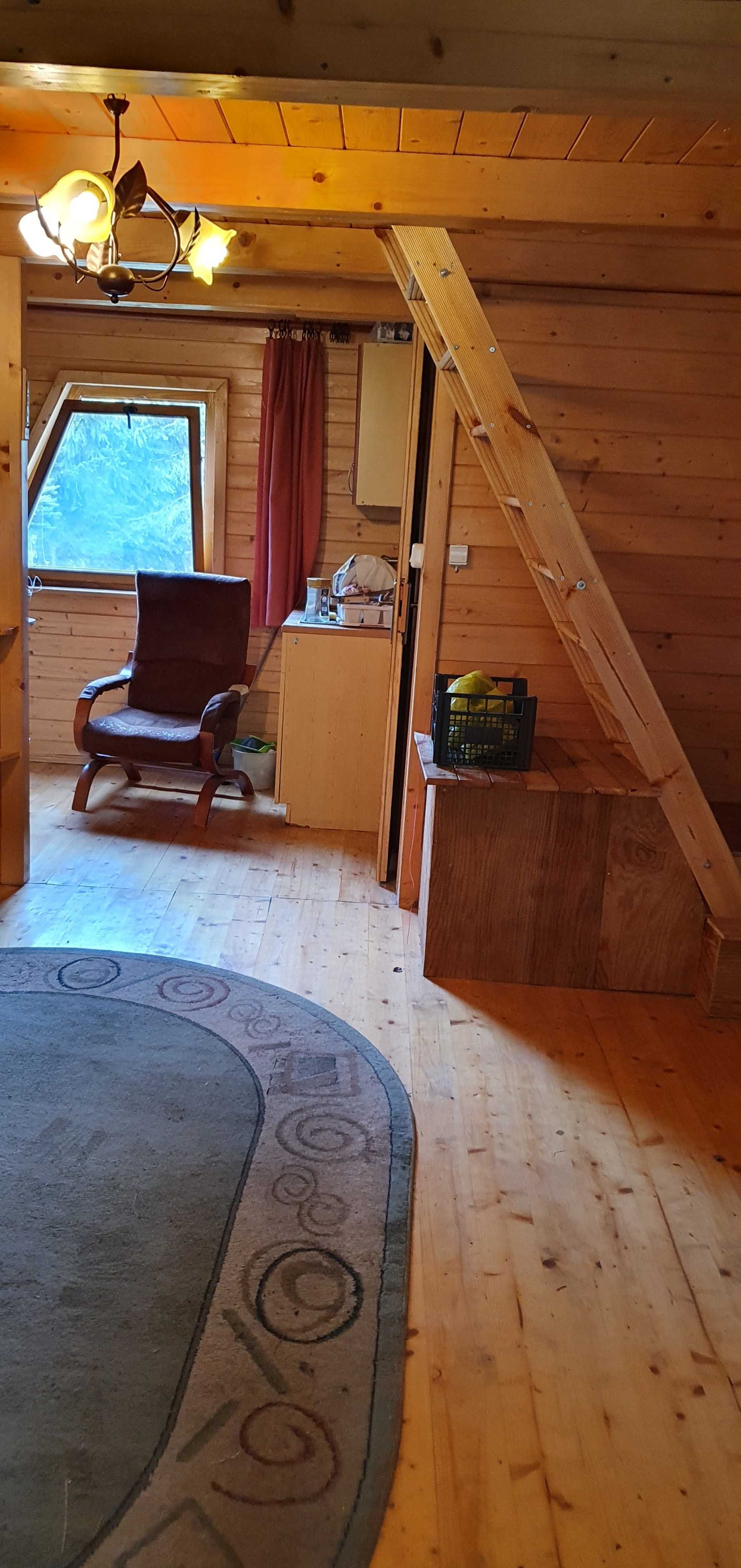 Domek kempingowy całoroczny na działce 12 arów