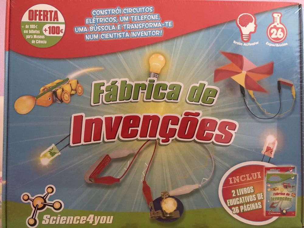 Fábrica de Invenções- Science4you (+8)