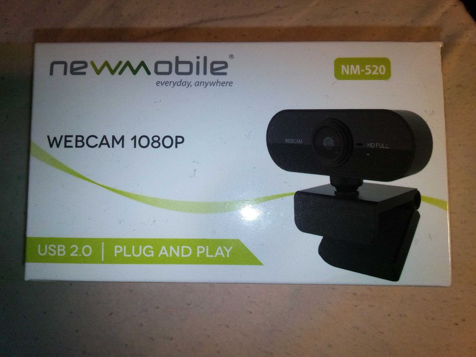 Webcam New Mobile Hd 174950 com micro, NOVA