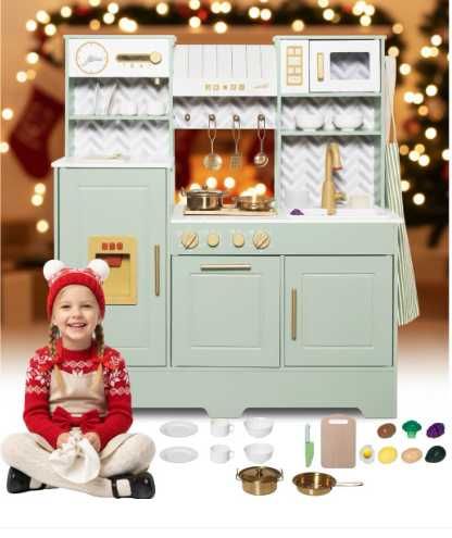 Дерев'яна дитяча кухня Grande світ/звук ефекти, вода, пар