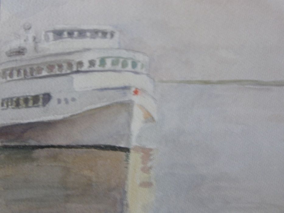 Морской пейзаж СССР Художник Батюшков В. (1894г.р) 4-А