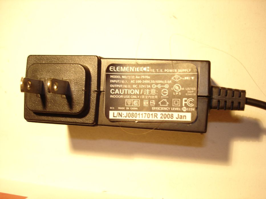 Блок питания без разъема: CCTACO SA 110C-05S-1, ELEMENTECH Au-797Ou