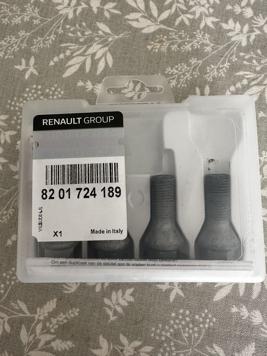 Porcas/Parafusos Originais Renault Anti-Roubo