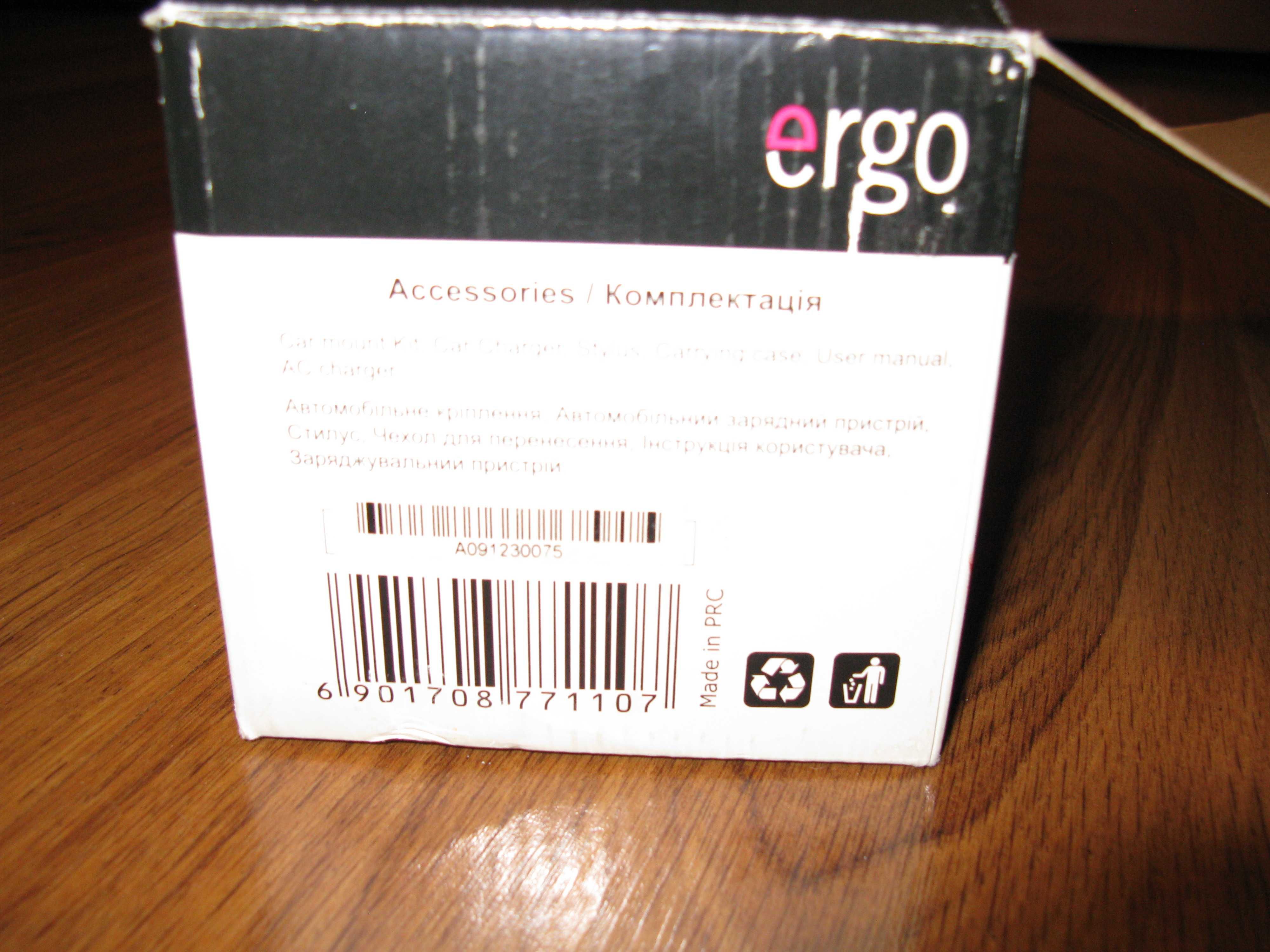 Продам GPS навігатор Ergo 743