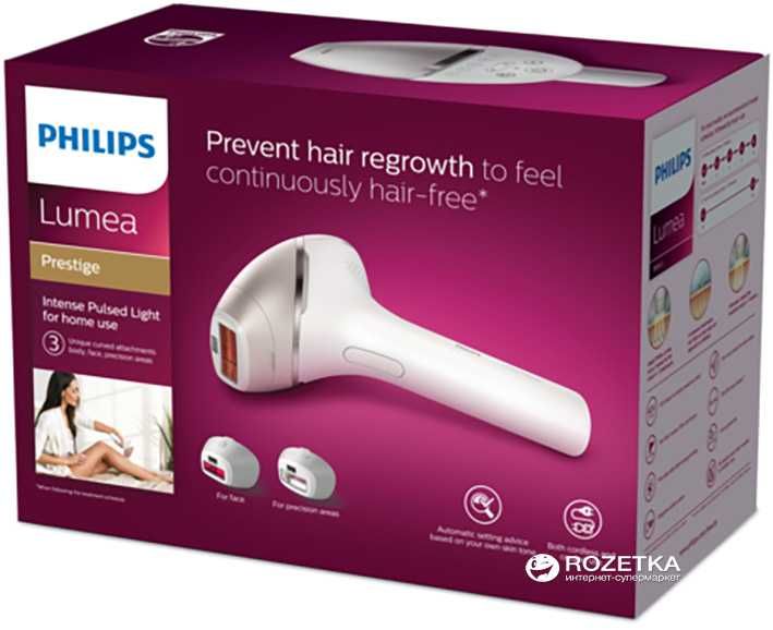 Фотоэпилятор philips lumea prestige bri953/00