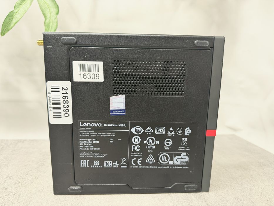 Системний блок Lenovo ThinkCentre M920q/i5-8400T/16GB/256/mini PC