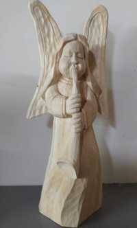 Rzeźba w drewnie lipowym- Anioł
