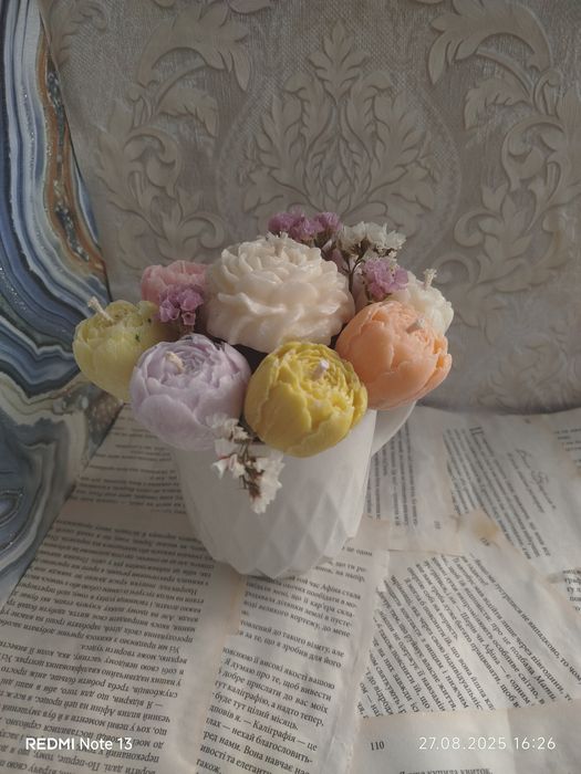 Букет із аромосвічок