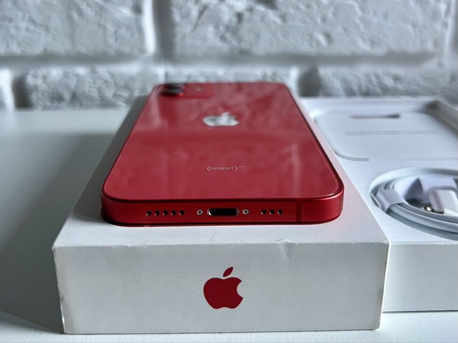 Iphone 12 Red 64GB, oryginalny, nigdy nie naprawiany