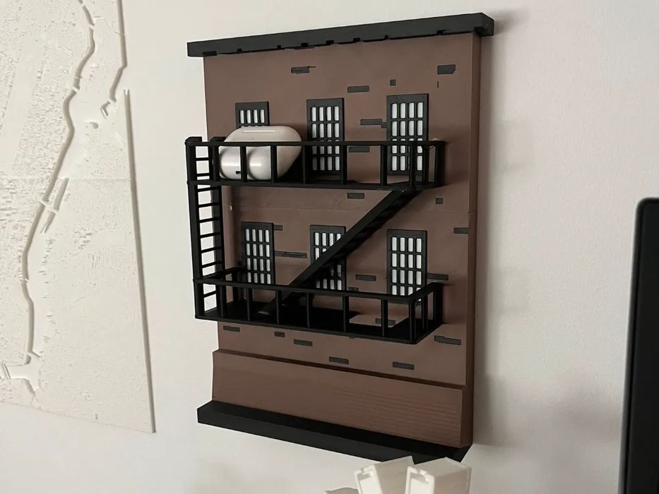 Prateleira Estilo Arranha-céus Nova Iorque