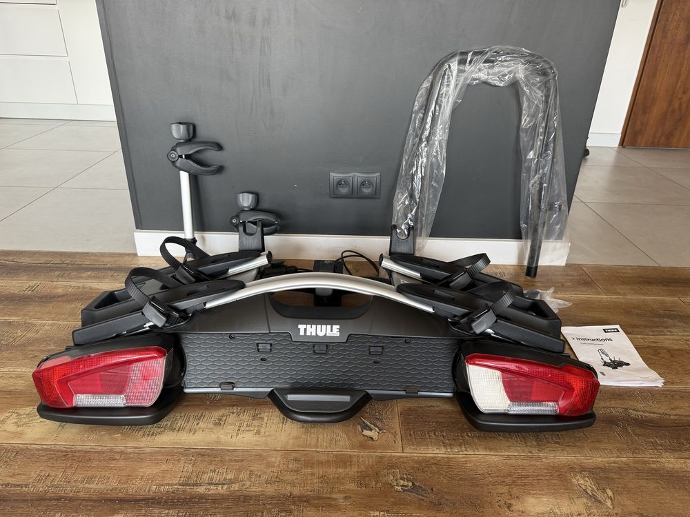 Bagaznik rowerowy na hak Thule Velocompact 924